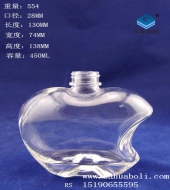 450ml厚底蘋果玻璃酒瓶