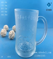 200ml老村長玻璃把子杯