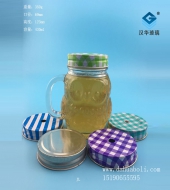 400ml貓頭鷹玻璃把子杯