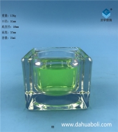 25ml方形玻璃燭臺