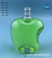 140ml扁蘋(píng)果玻璃小酒瓶