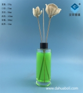 200ml絲口圓形無火藤條玻璃揮發器