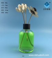 批發180ml絲口圓形香薰玻璃瓶