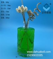 300ml菱形玻璃香薰瓶批發
