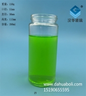 200ml直筒玻璃蜂蜜瓶批發